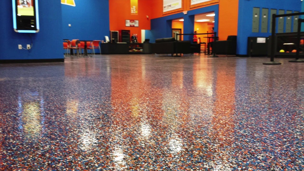 what is flakes flooring